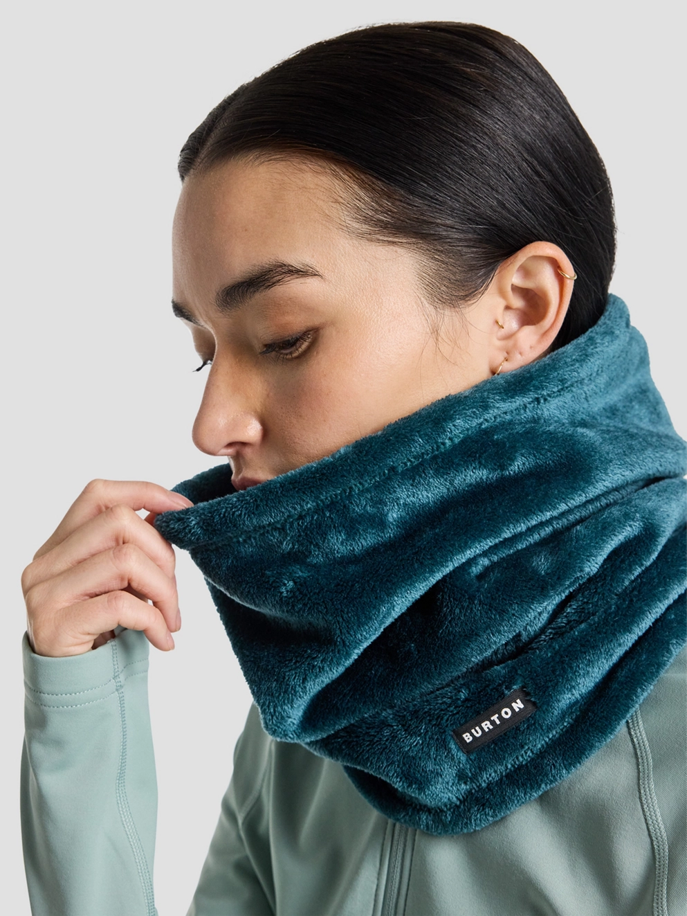 Burton Cora Neck Warmer deep emerald