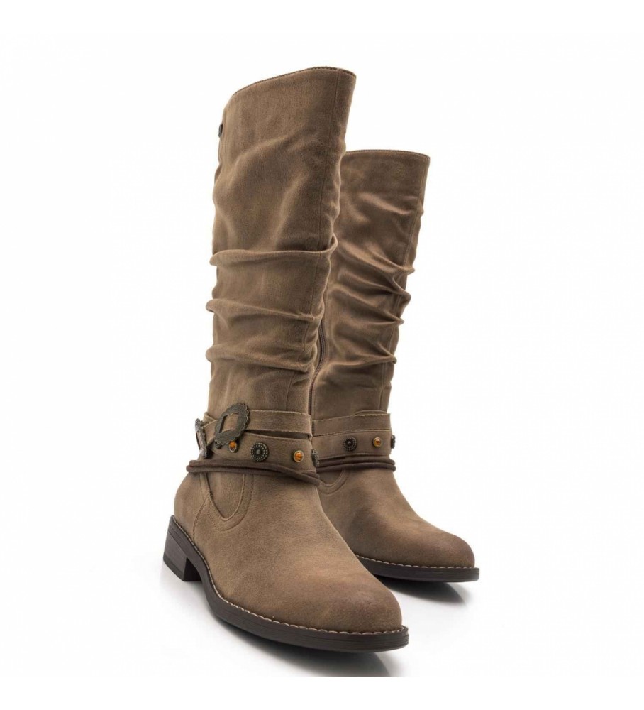 Mustang Botas Persea taupe