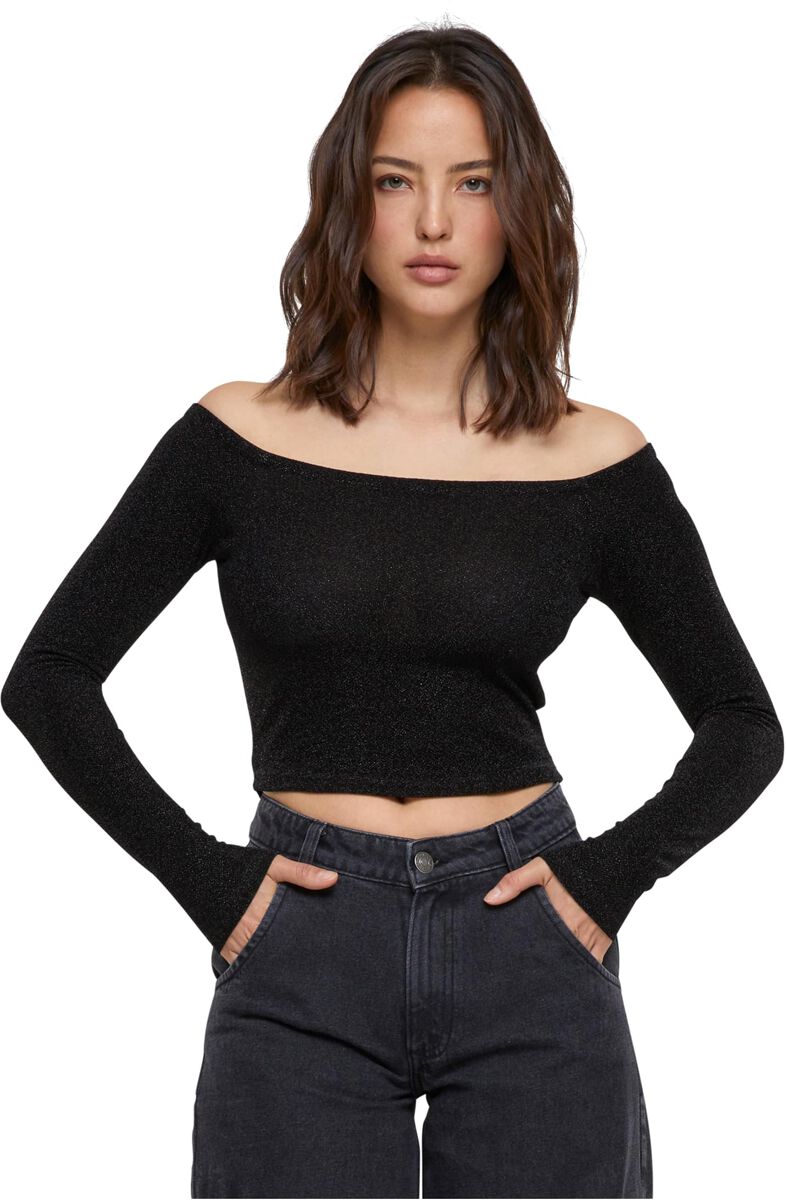 Haut Manches Longues Épaules Découvertes | Urban Classics T-shirt manches longues