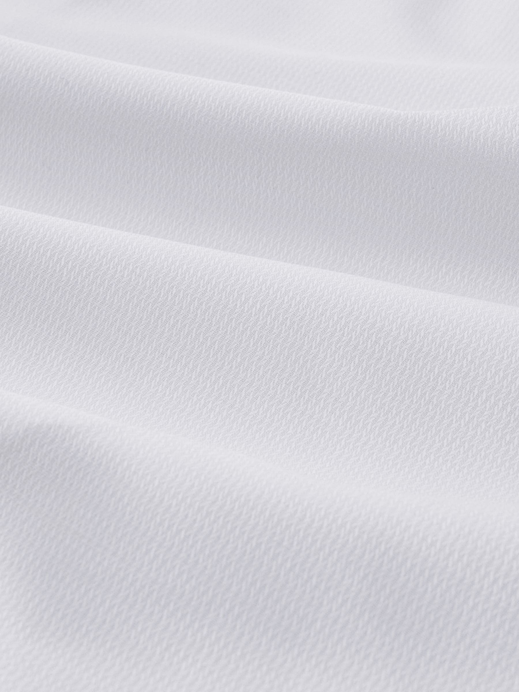 Wit - Slim Fit - Textured Wing Collar Dress Shirt