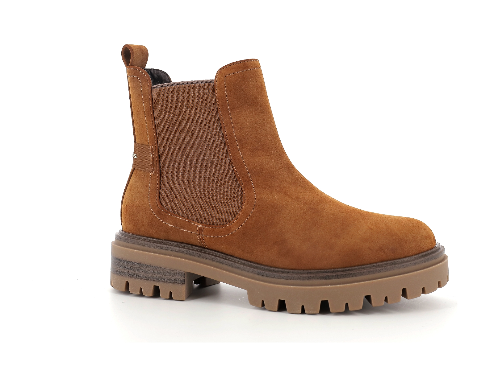 Tamaris-25418 Nubuck Chataigne