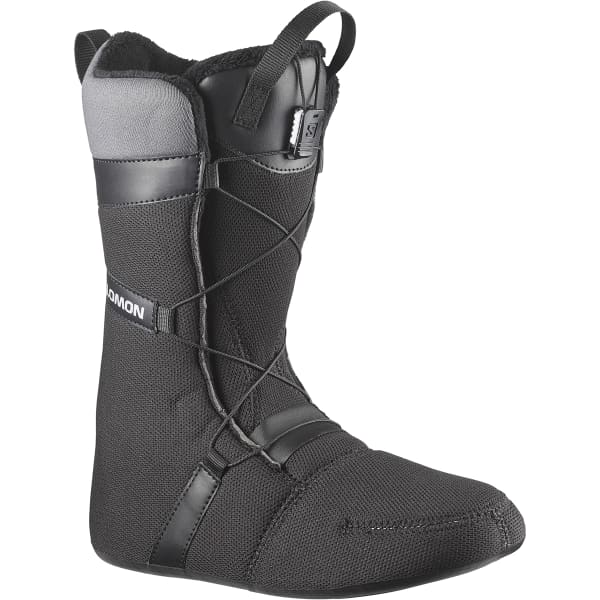 Boots snowboard SALOMON IVY BOA SJ BOA BLACK / BLACK / LILAC GRAY