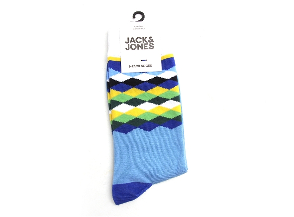 Jack and jones famille accessoires jaccheer geo socks multicolore