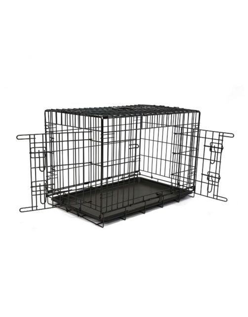 Adori Premium Bench 2-Deurs Zwart - Hondenbench