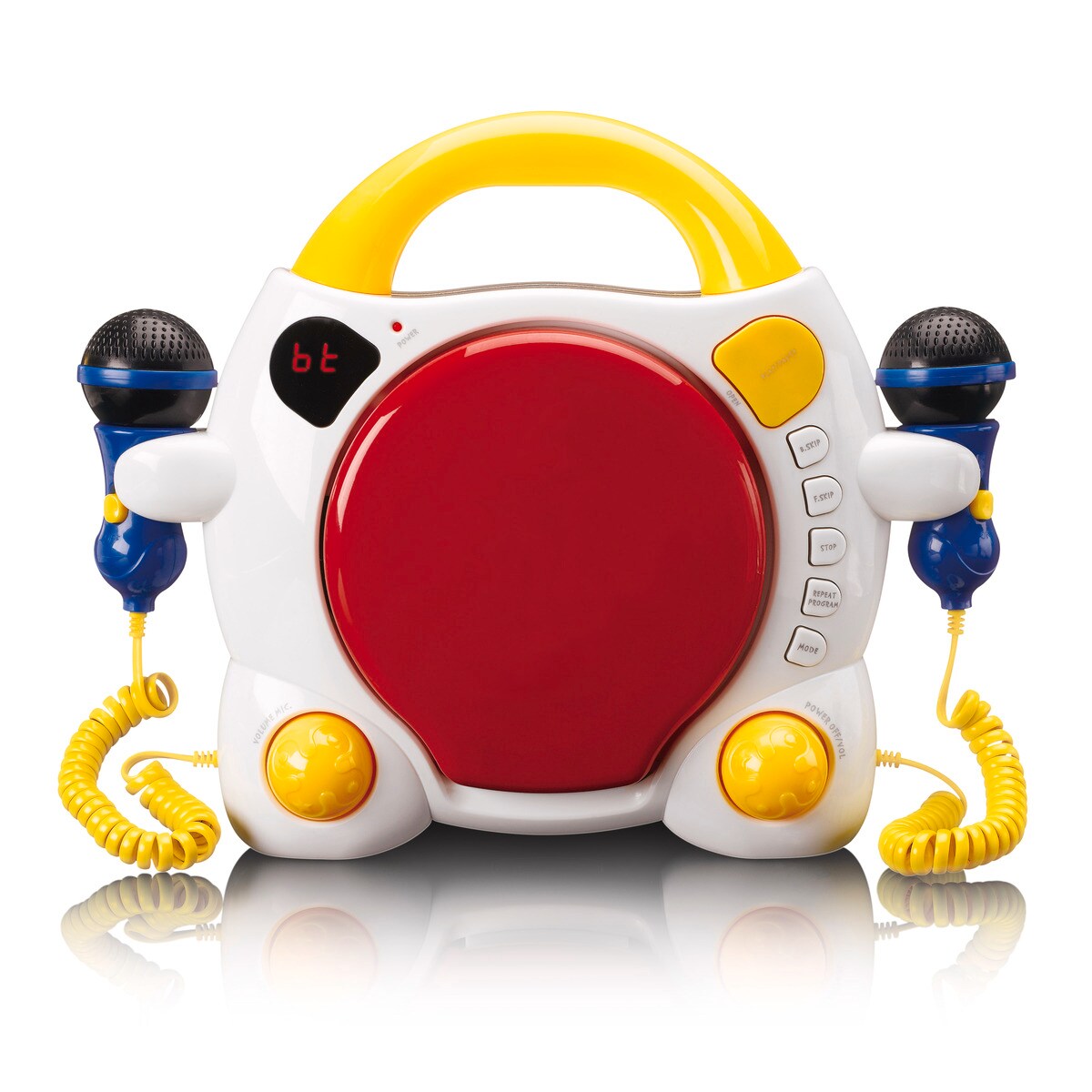 LENCO KCD-011KIDS Tragbarer Kinder Karaoke CD-Player mit BT