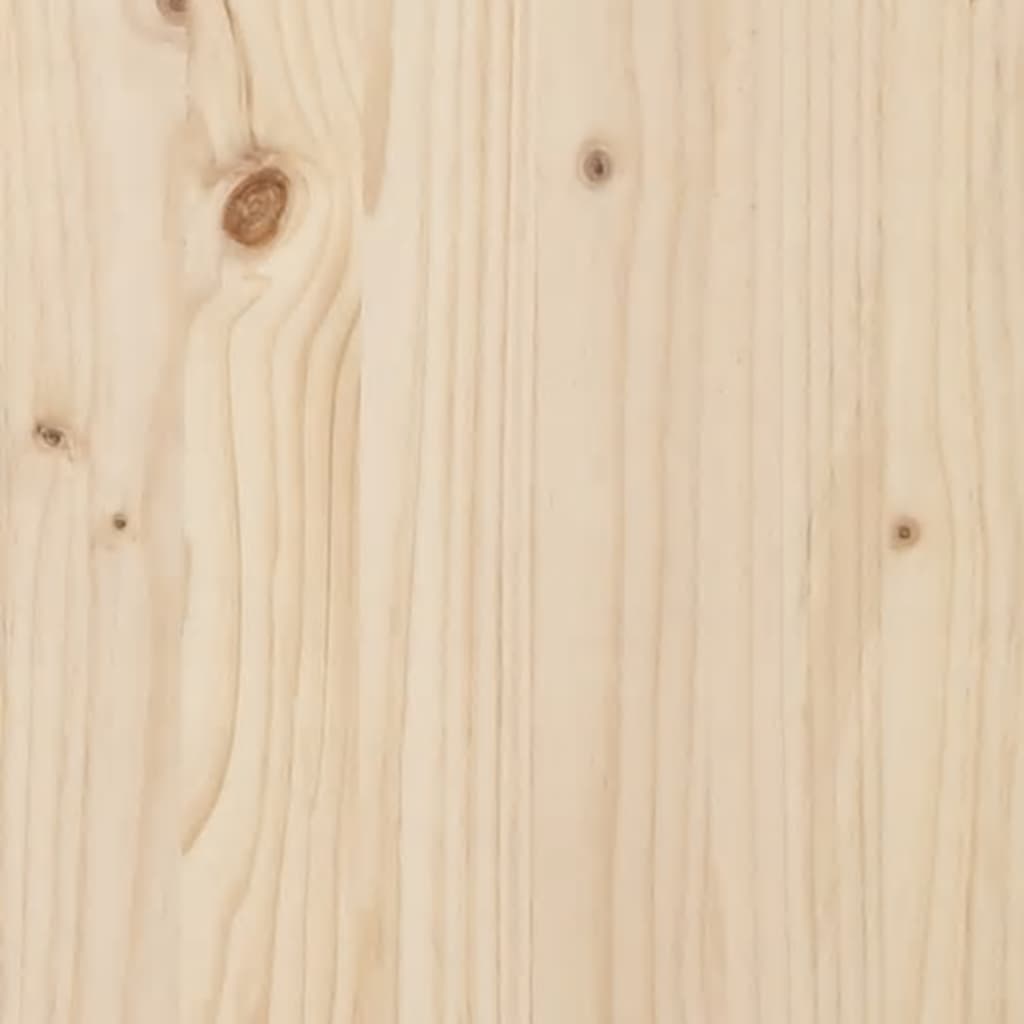 Ensemble de bar de jardin 7 pcs bois de pin massif