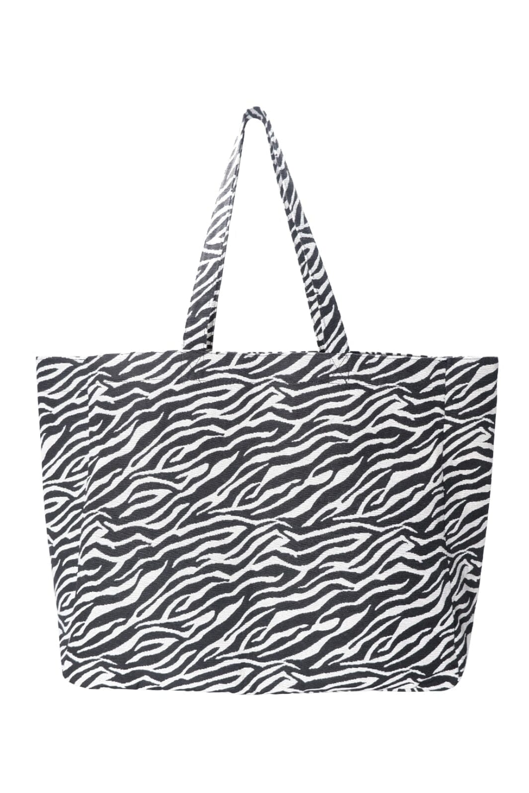 Black Colour Bcnyla Shopper Bag 9340 zebra