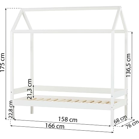 Hoppekids ECO Comfort husseng 70x160cm