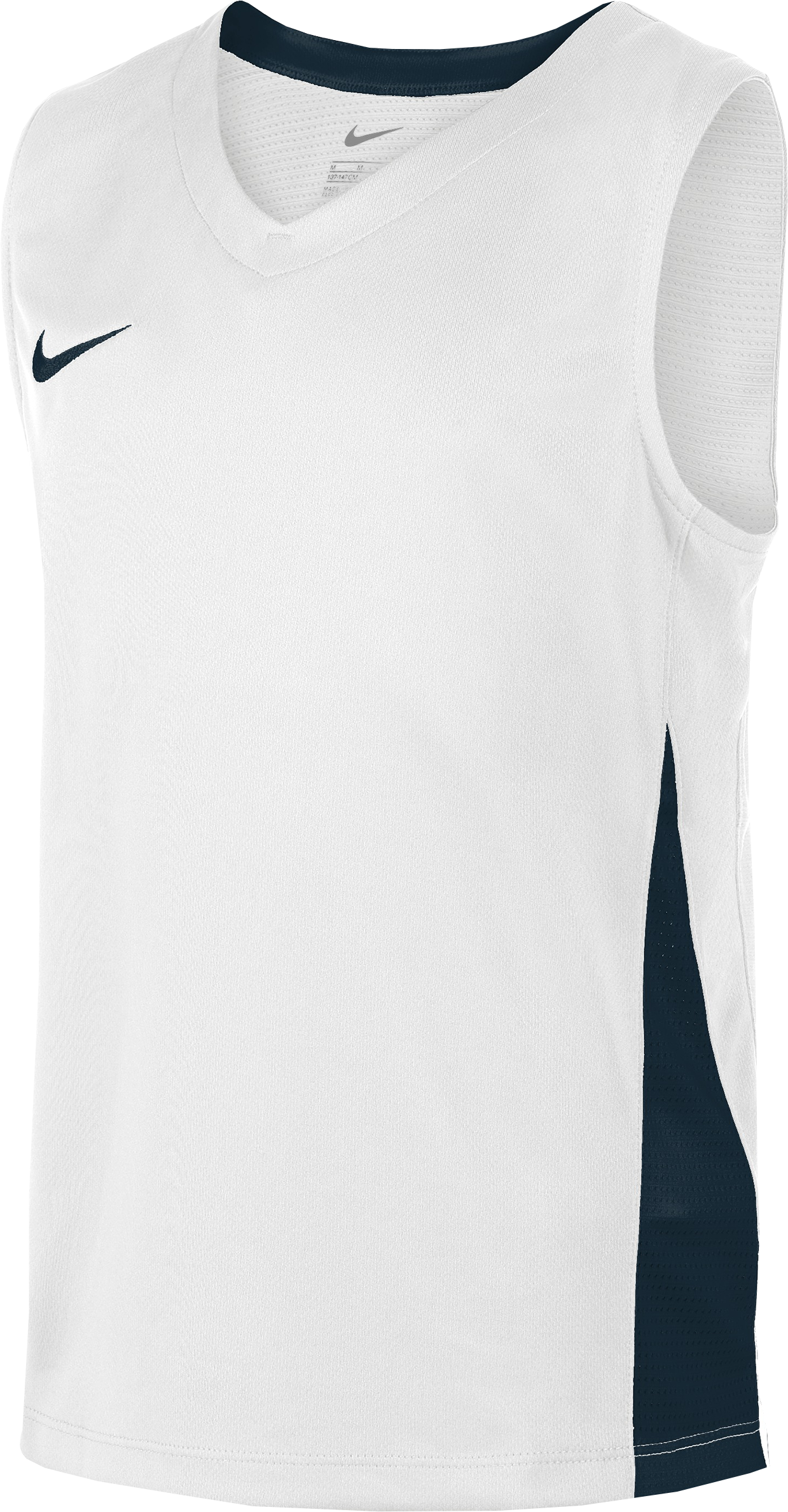 Nike Team Basketball Stock Trikot Kids Weiss F101