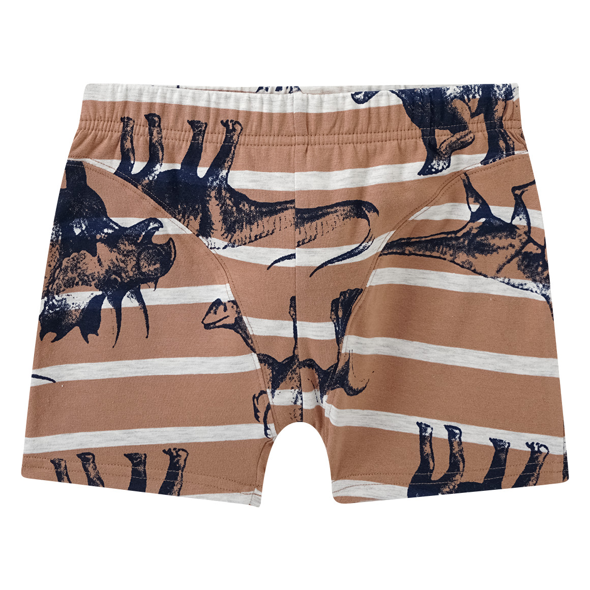 Yigga 3 Jungen Boxer im Set hellblau / hellbraun / dunkelblau