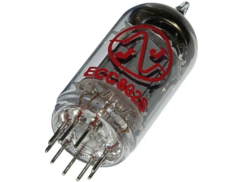 BTB Vertrieb ECC 802 s = E 82 CC Elektronrør Dobbelttriode 250 V 10.5 mA Poltal: 9 Sokkeltype: Noval Indhold 1 stk