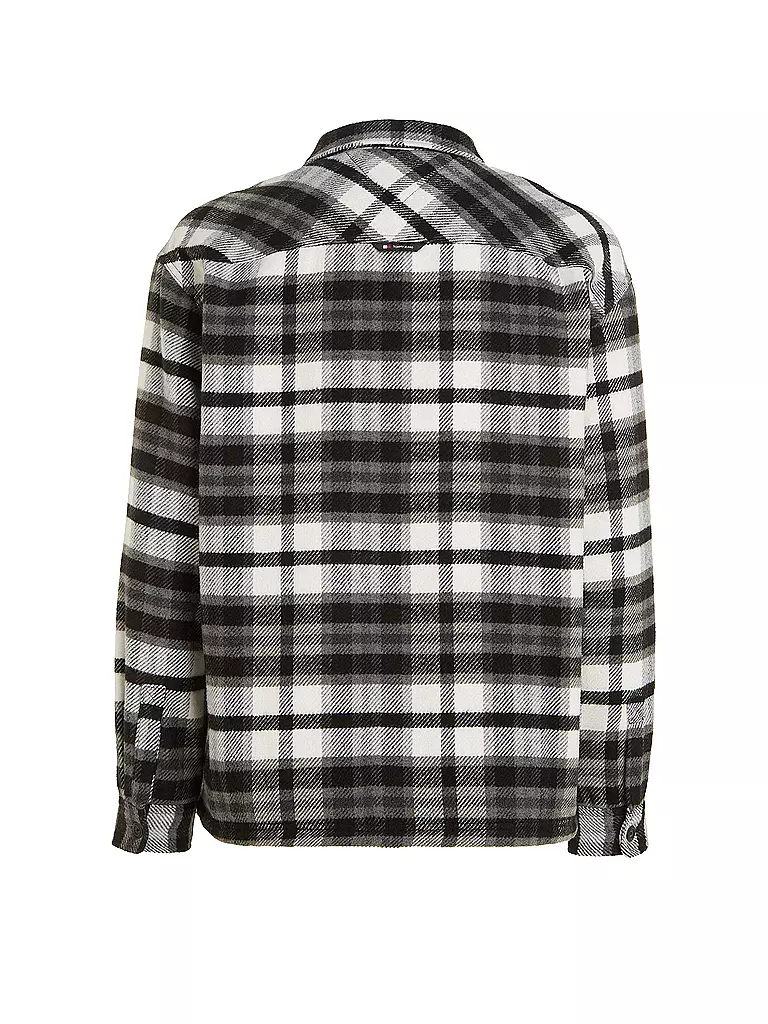 TOMMY JEANS Overshirt schwarz
