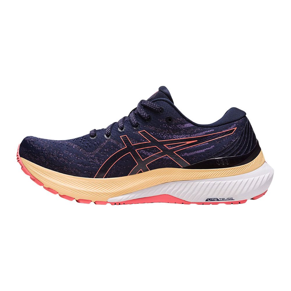 Asics GEL-KAYANO 29 - Chaussures running Femme midnight/papaya