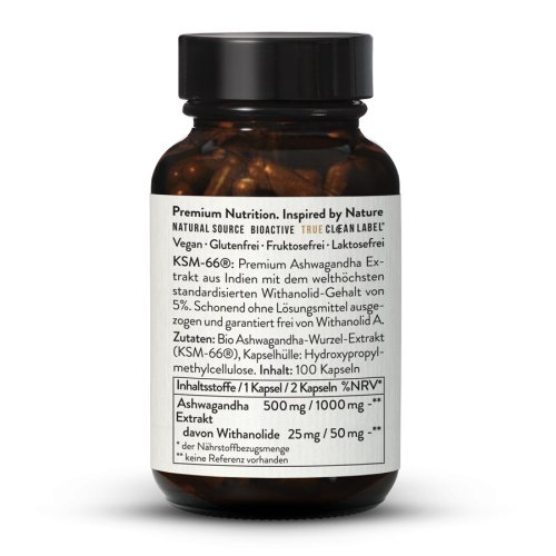 Sunday Natural Products  Bio AshwagandhaKSM -66 ®Royal