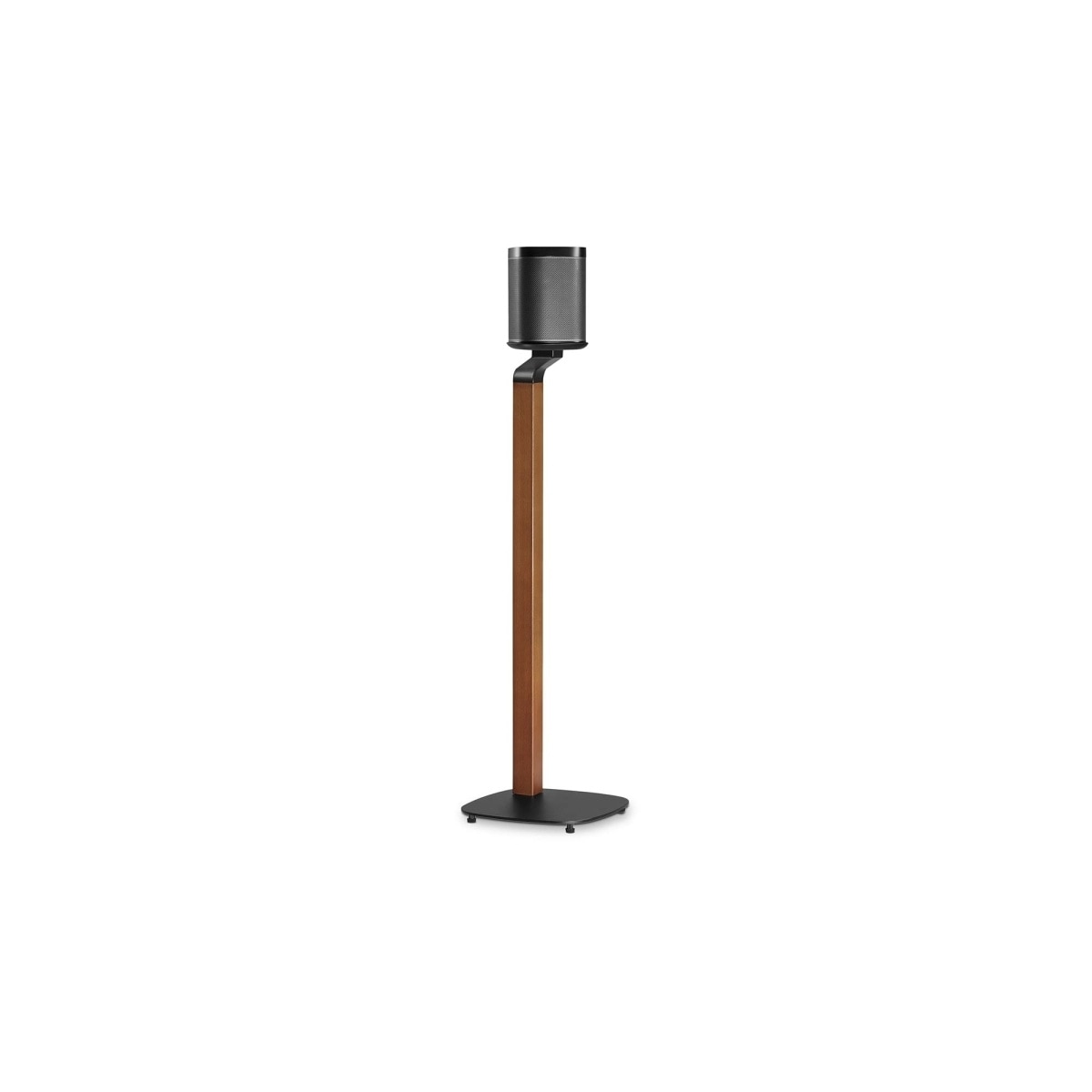 Nedis Speaker Mount | Kompatibel med: Sonos® One SL™ / Sonos® One™ / Sonos® PLAY:1™ | Stativ | 10 kg | Fort | Metall / Tre | Brun / Sort