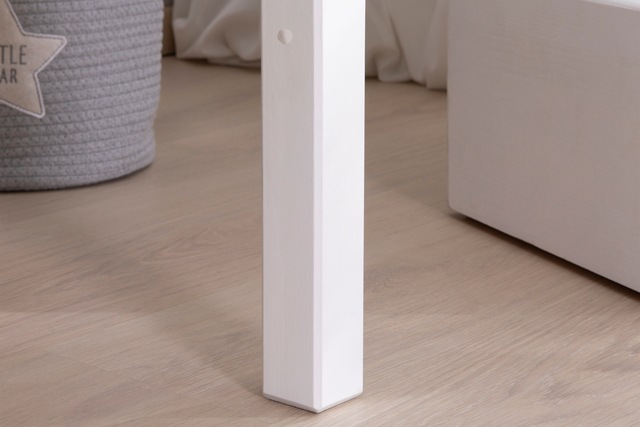 Ticaa Hochbett »Malte, FSC®-zertifizierte Kiefer« 90x200cm Liegefläche, Höhe 114cm,  mit Rollrost