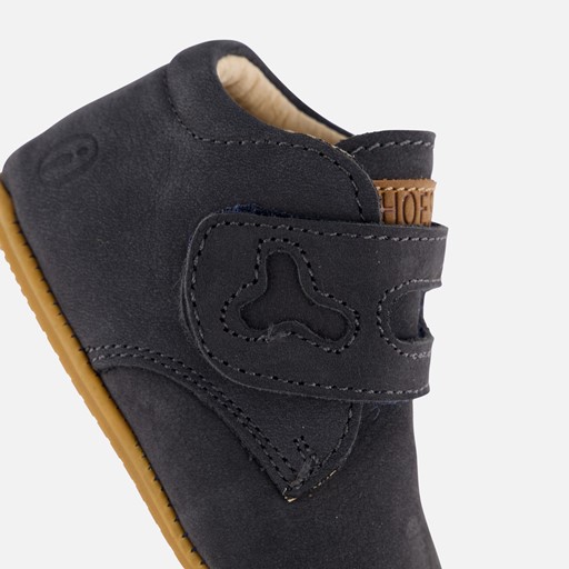 Shoesme Velcro Babyschoenen blauw Leer