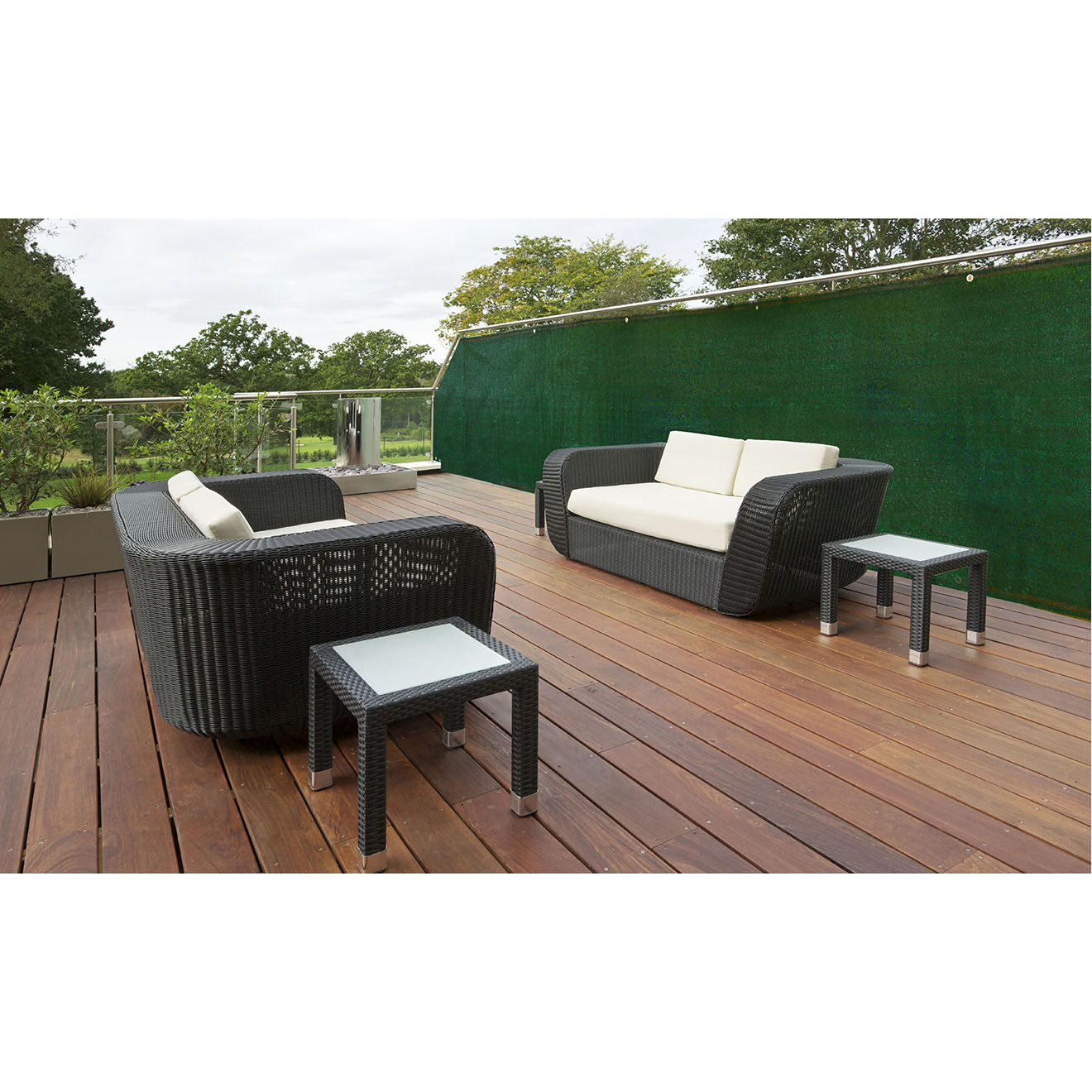 Pratik Garden Brise-vue 300 gr/m² vert - 1.8x10 m