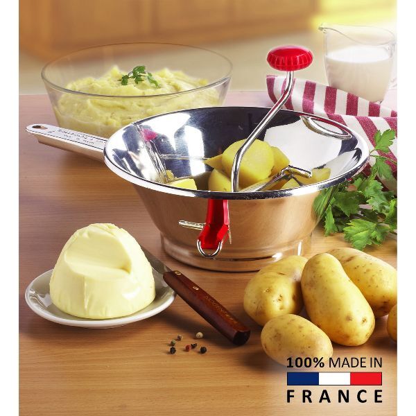 Passe légumes inox 24 cm 3 grilles
