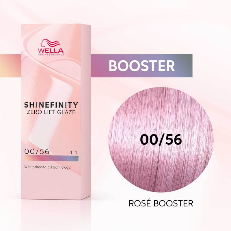 Coloration gloss Shinefinity 00/56 Rosé Booster Wella 60ML
