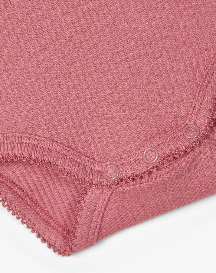 Langarmbody NBFKABEXI in Deco Rose