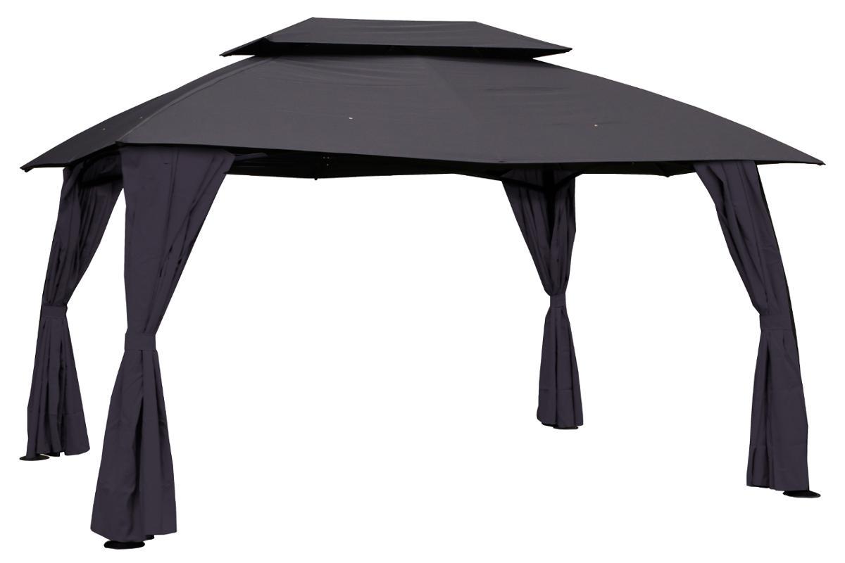 RIDEAUX TONNELLE MALDIVES 4X3M ARDOISE
