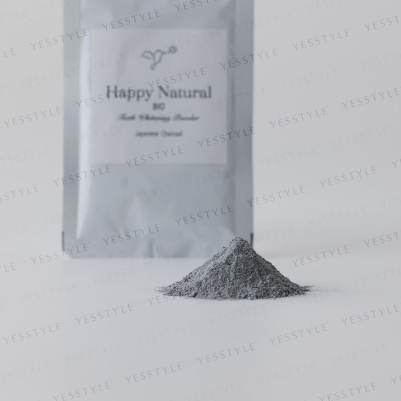 Happy Natural - Bio Hennep Houtskool Tandenbleekpoeder