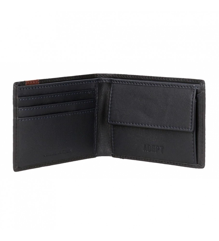 Carteira Joumma Bags Adept Max Simple Azul - 11x8x1cm -