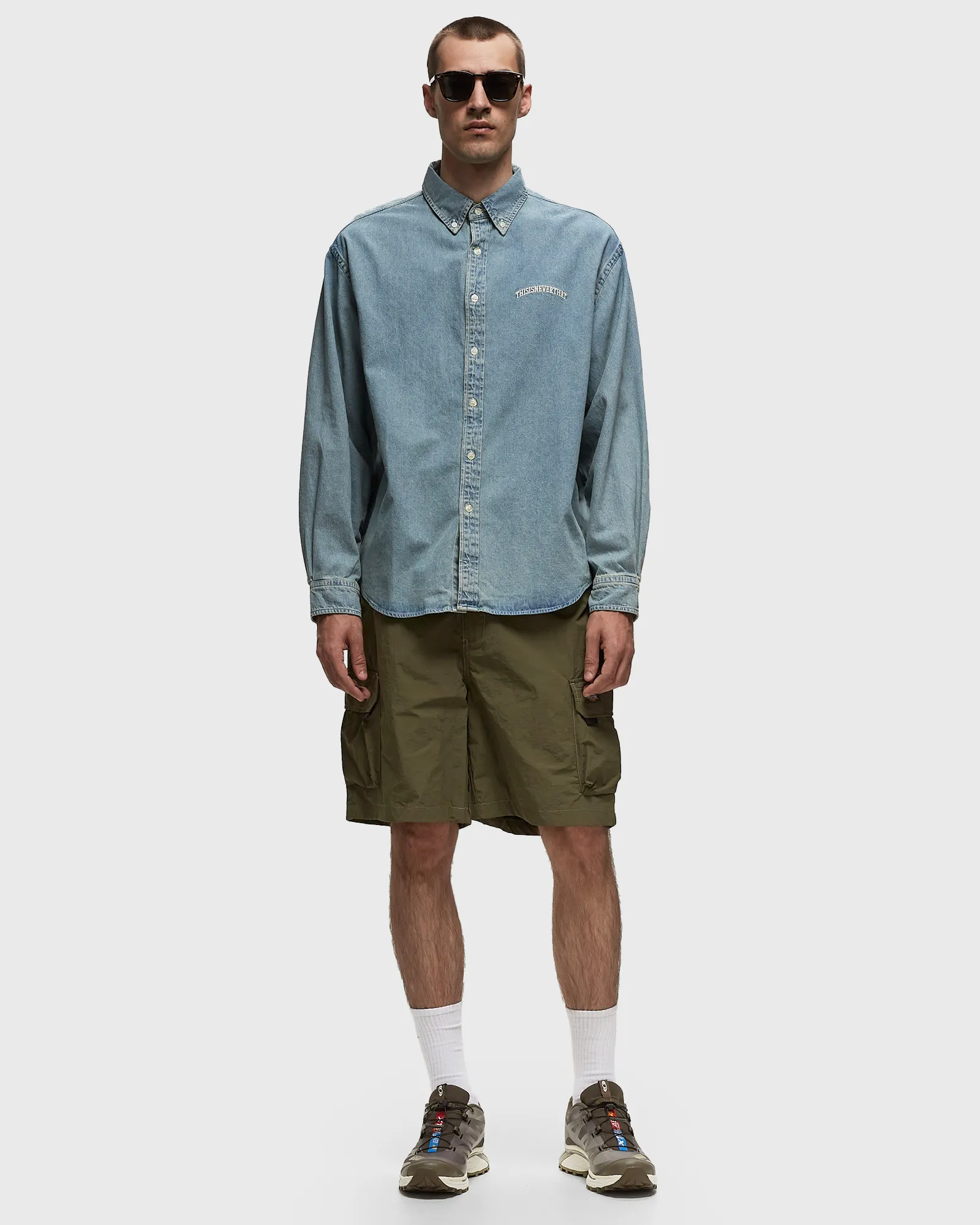 thisisneverthat Washed Denim Shirt