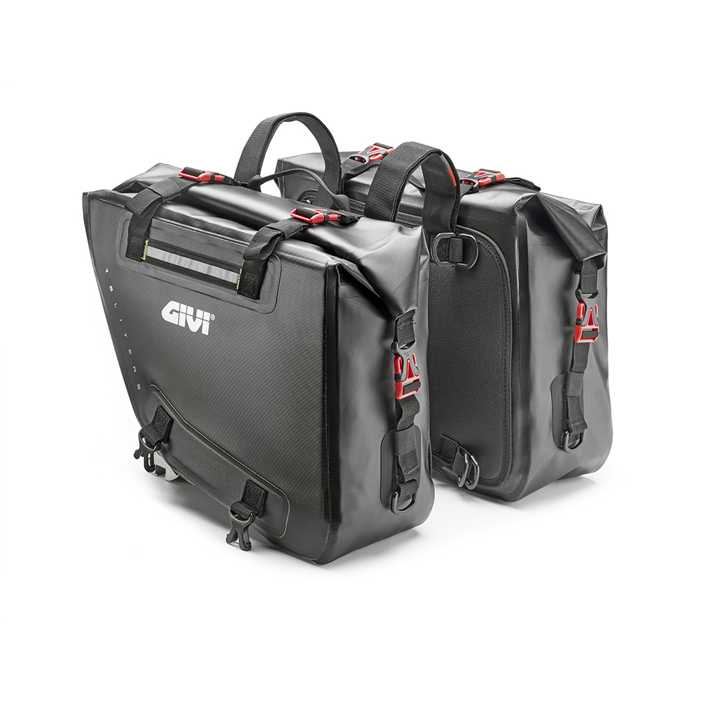 Givi - Sacoches latérales étanches Gravel-T GRT718 Noir