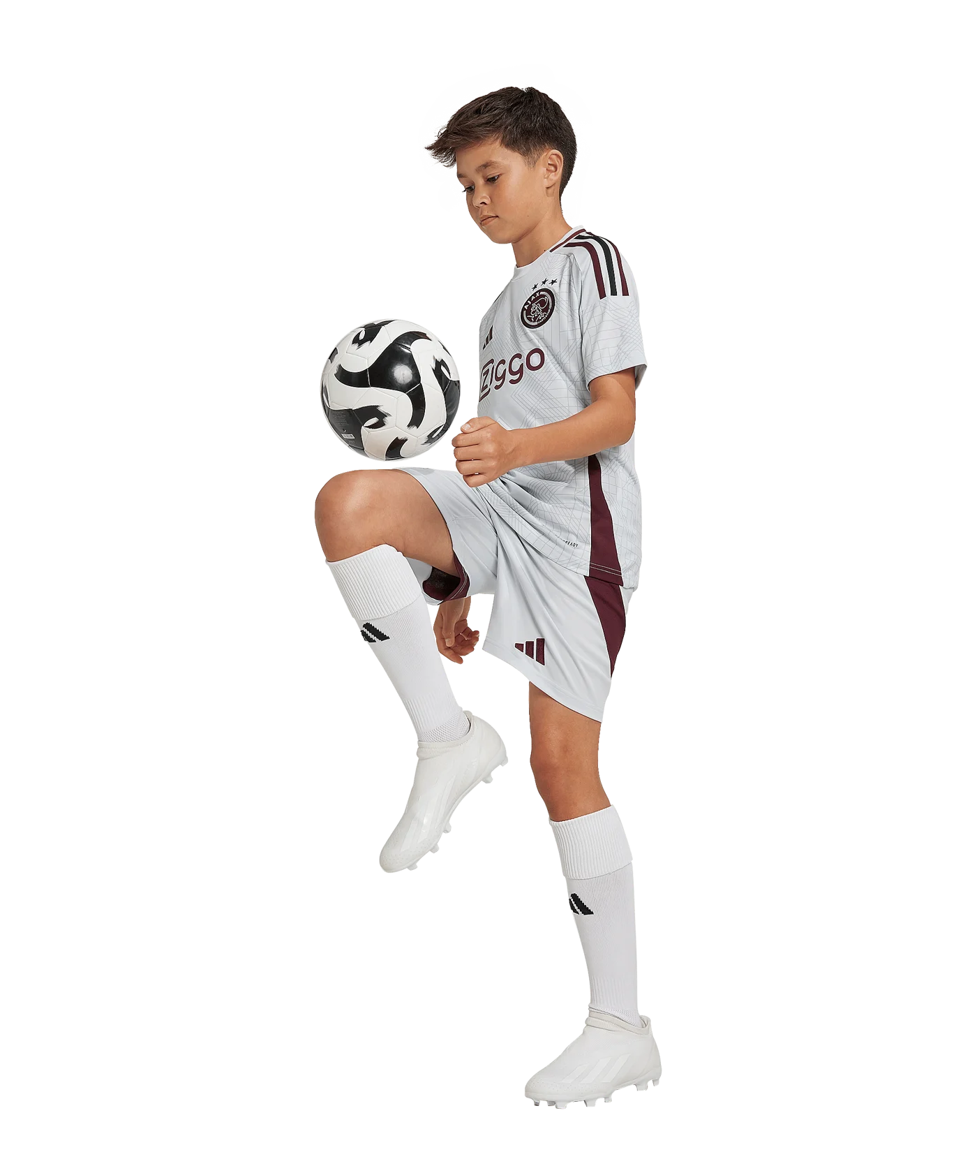 adidas Ajax Amsterdam Short 3rd 2024/2025 Kids Grau