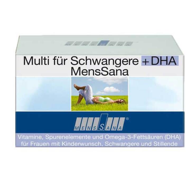Multi Für Schwangere + DHA Menssana Kapseln, 60 St