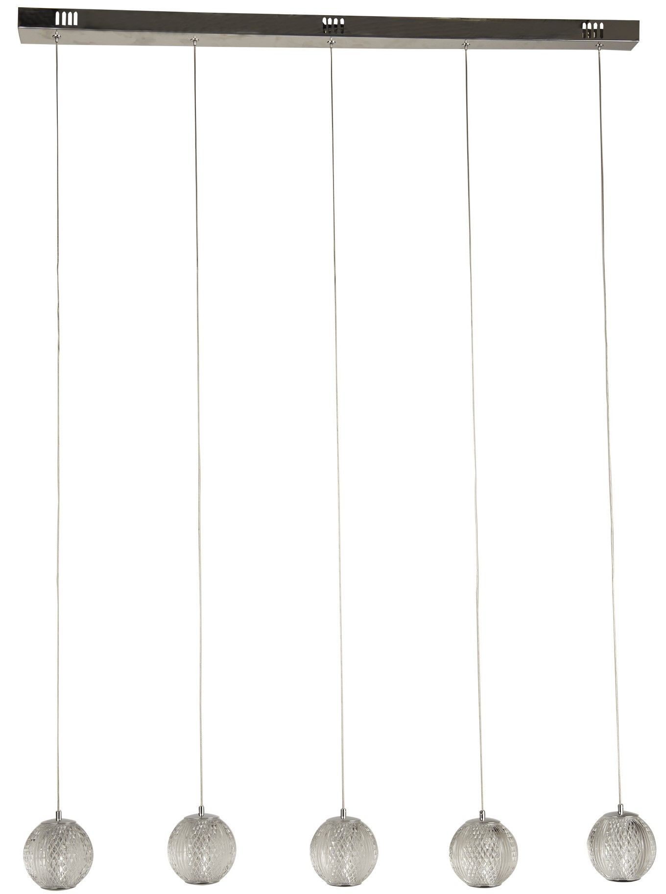 Hanglamp 51485-5CC Allure B100 x D10 cm