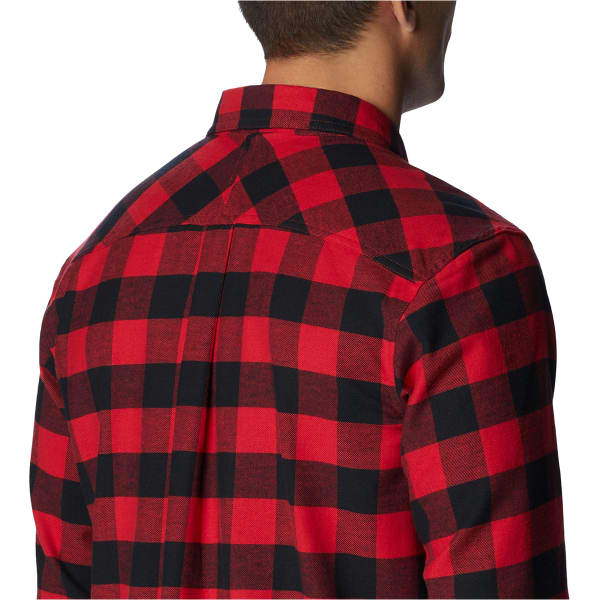 Chemise COLUMBIA FLARE GUN STRETCH FLANNEL MOUNTAIN RED/TWILL/BUFFALO CHECK
