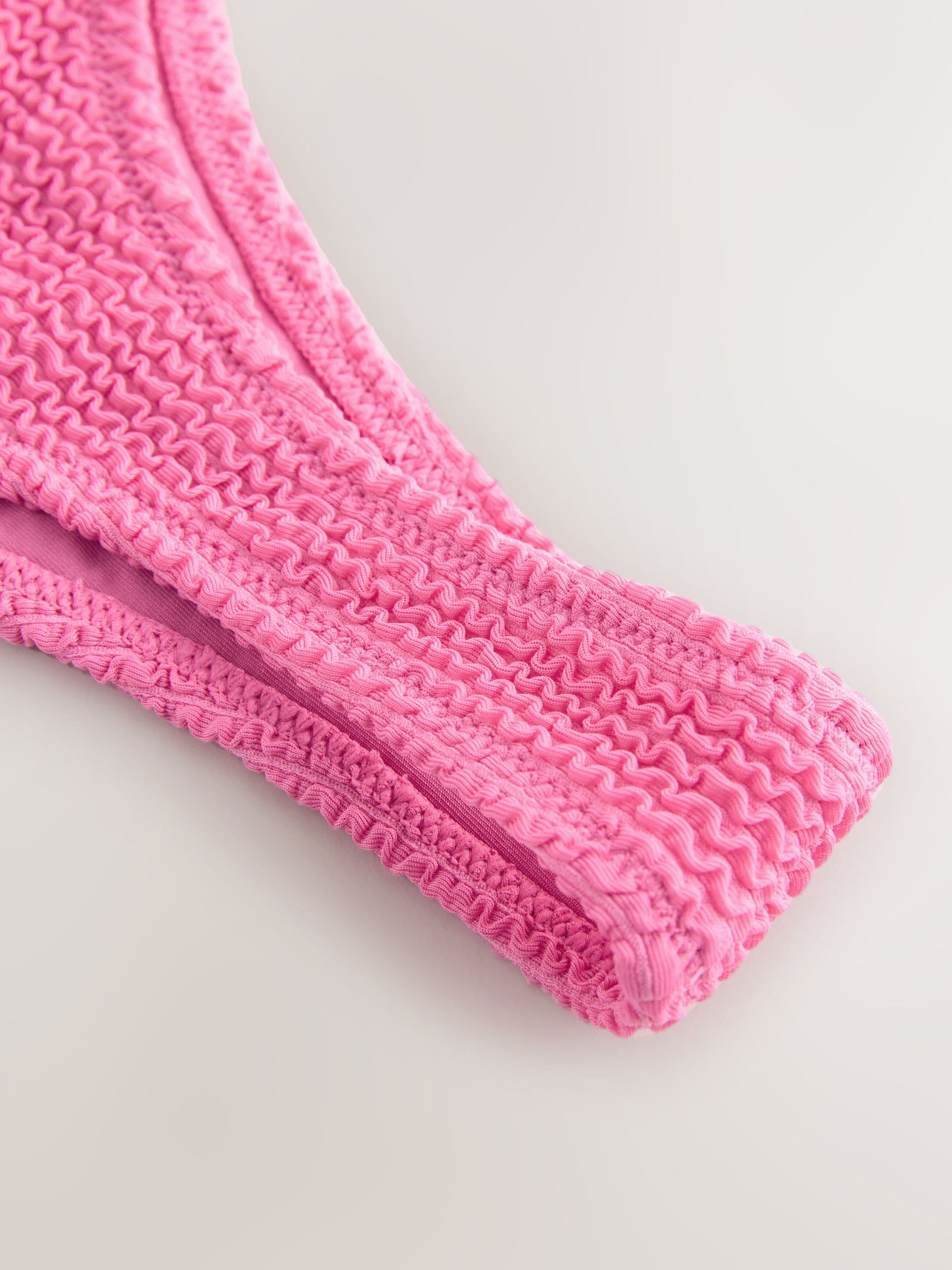 Roze gekreukt - Bikinibroekjes