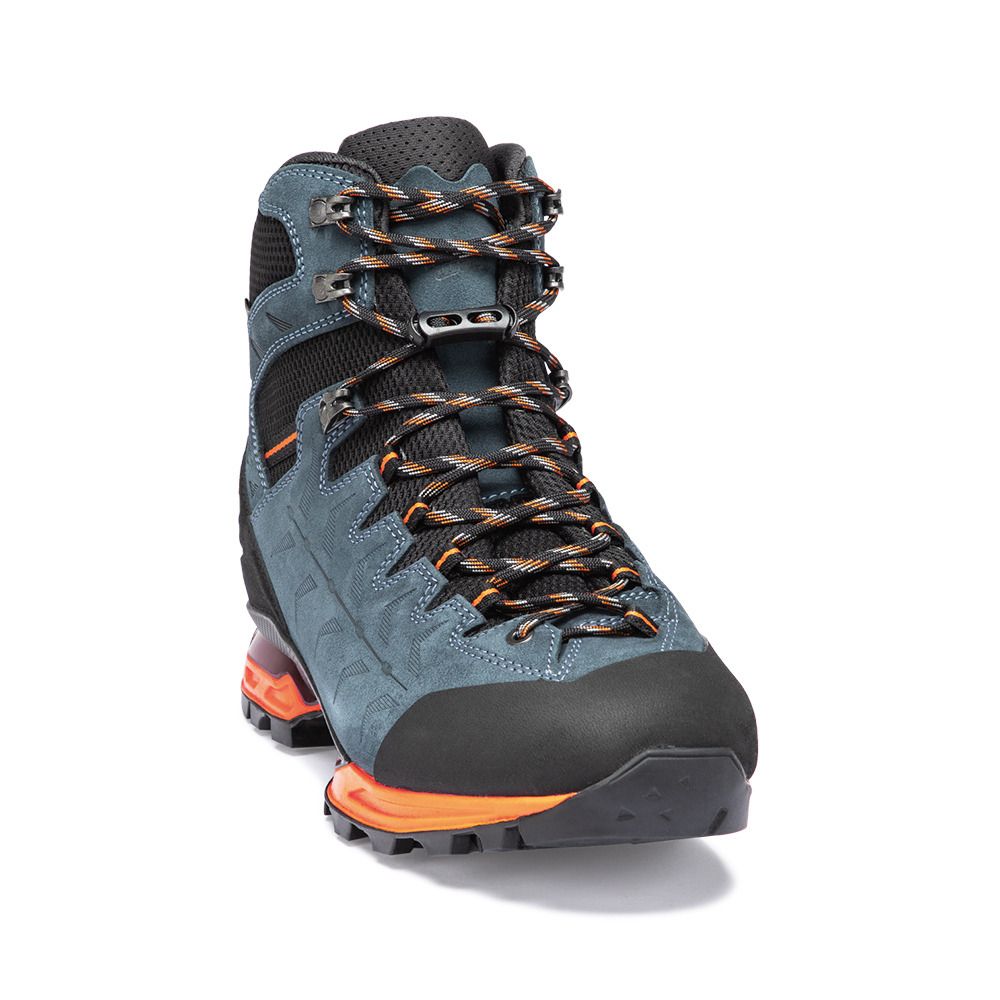 Hanwag MAKRA TREK GTX - Chaussures randonné Homme steel/orange