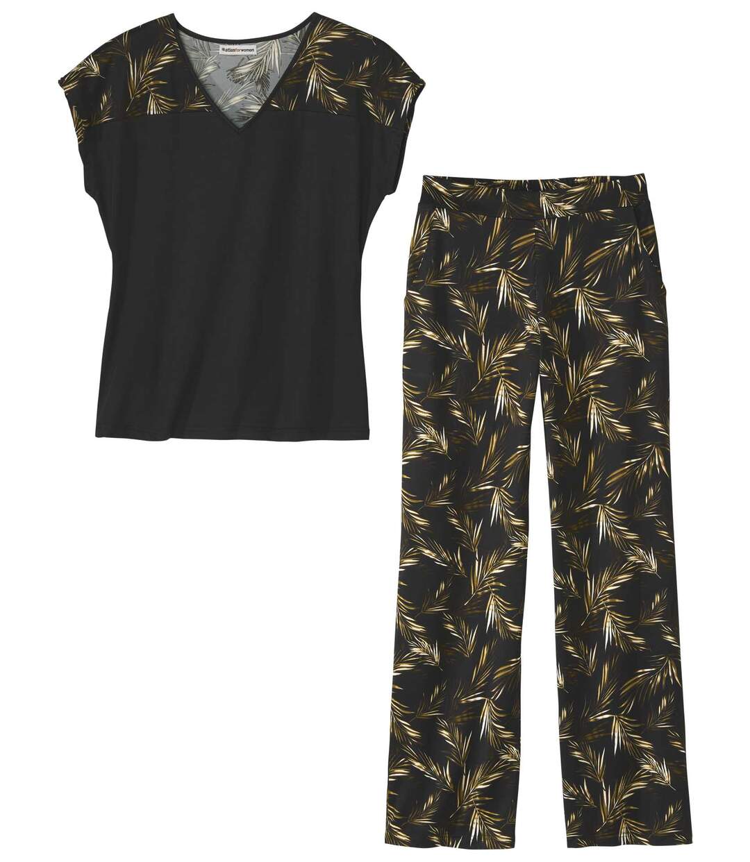 Ensemble Fluide Tropical Chic
