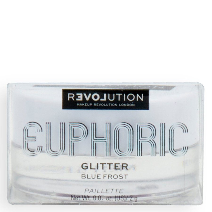Makeup Revolution Relove Euphoric Glitter Pot Blue Frost 2g