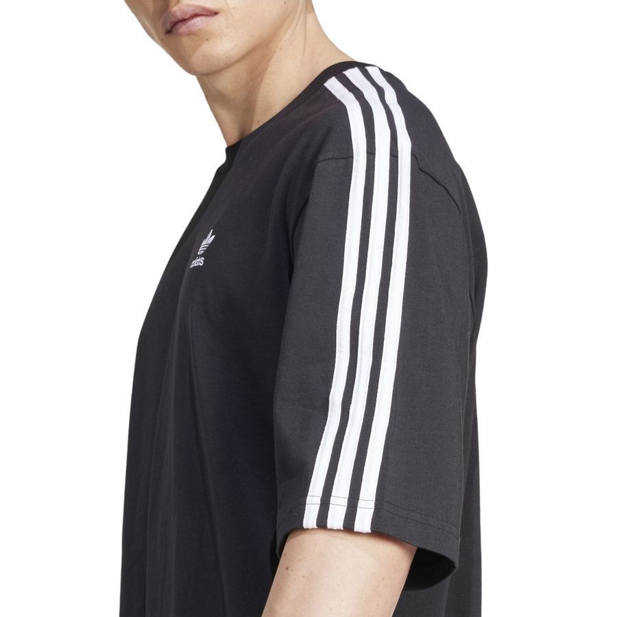 adidas Originals T-Shirt Adicolor Oversized - Noir/Blanc
