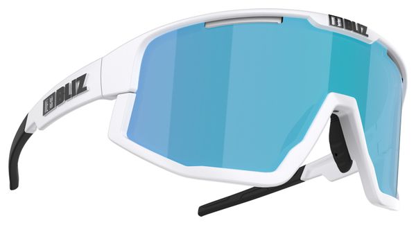 Lunettes Bliz Fusion Small Blanc Mat / Bleu