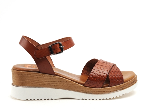 Porronet nu pieds talons femme fi2853 marron