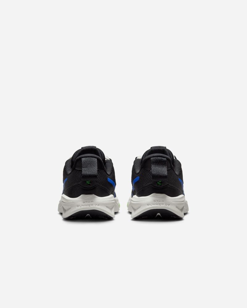 Chaussures de running Nike Star Runner 4 Noir & Bleu pour enfant
