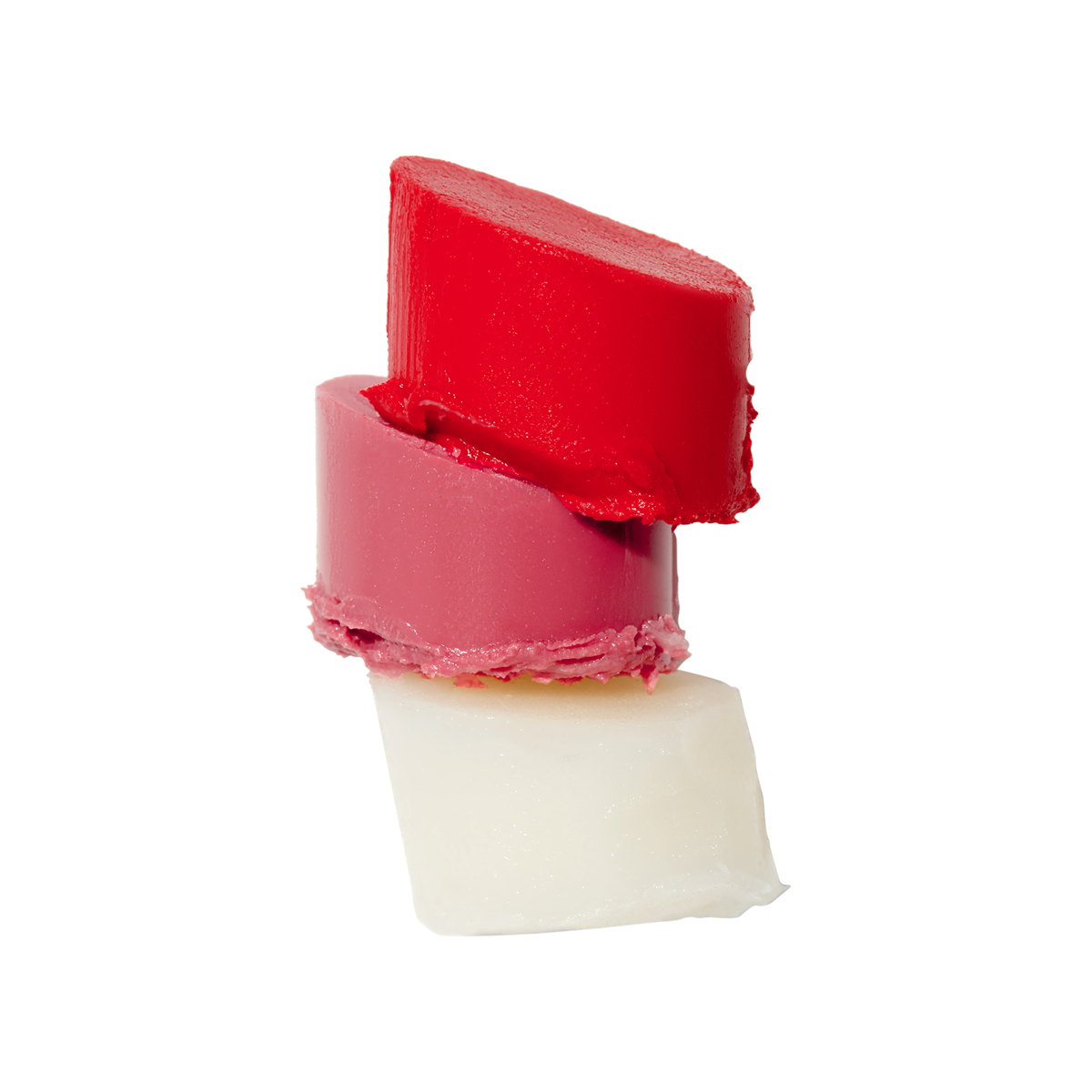 Clean Nourishing Lip Balm Trio Clear/Tomato/Peony