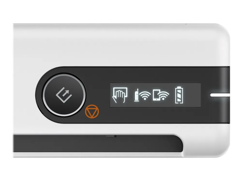 Epson WorkForce DS-80W - Dokumentscanner - Contact Image Sensor (CIS) - A4 - 600 dpi x 600 dpi - op til 15 ppm (mono) / op til 15 ppm (farve) - op til 300 scanninger pr. dag - USB 2.0, Wi-Fi(n)