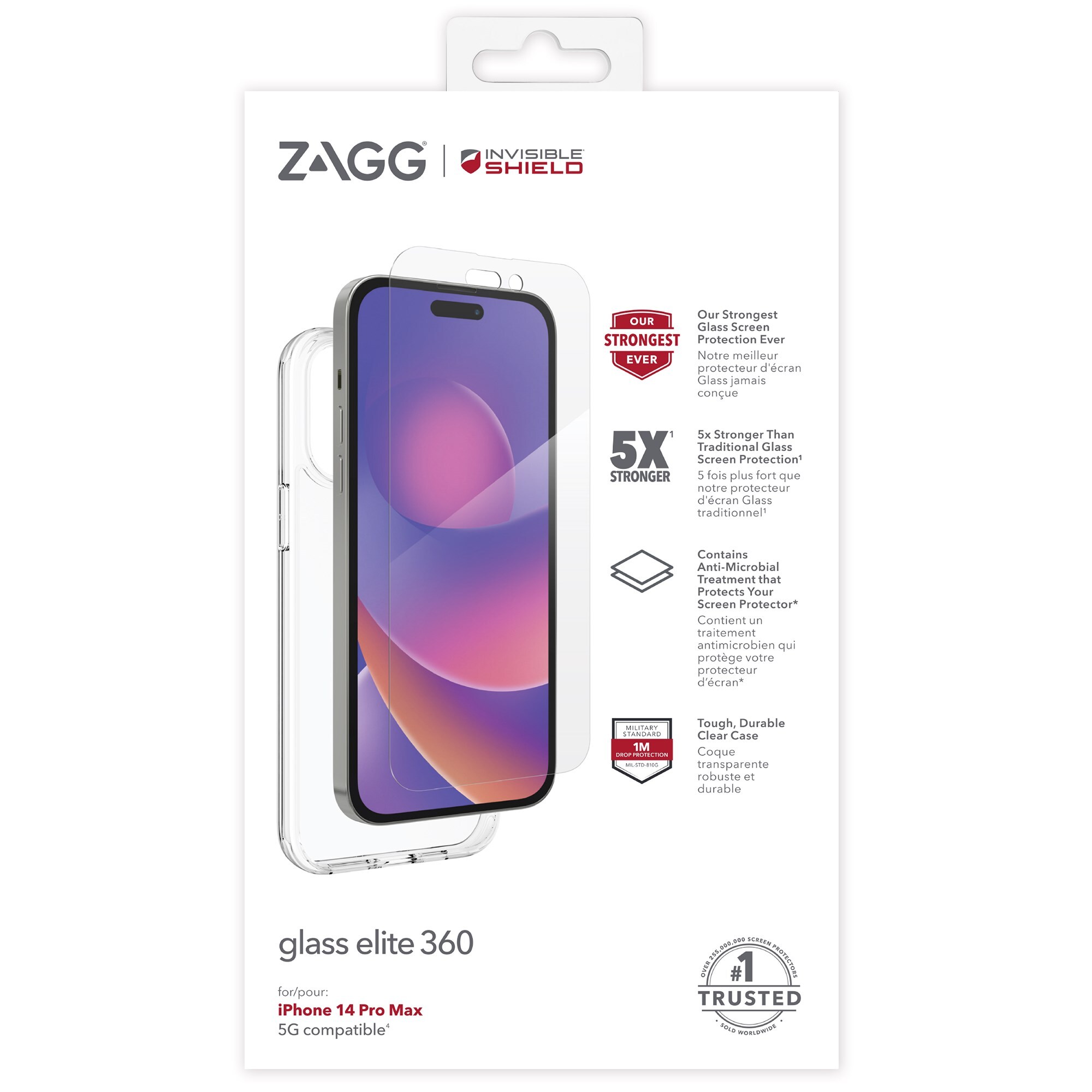 Invisible Shield Glass Elite 360 for iPhone 14 Pro Max