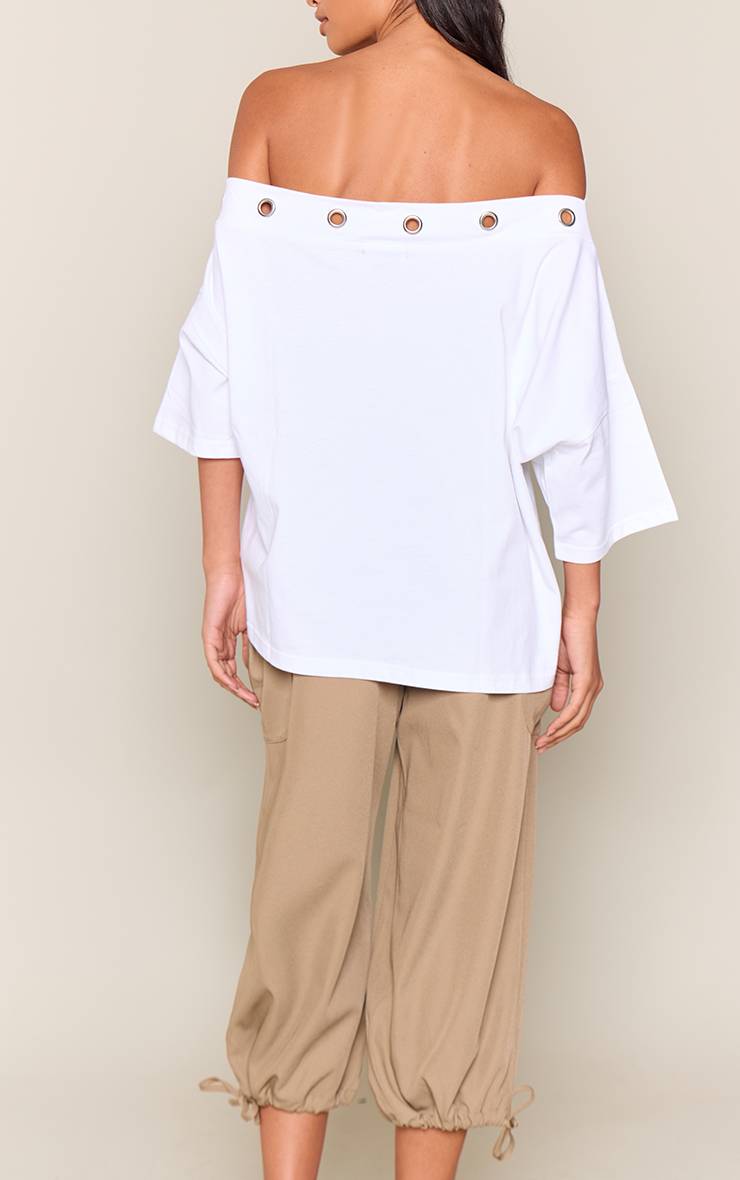 Kaki Short Bermuda Tissé Avec Détail De Poche Et Taille Élastiquée