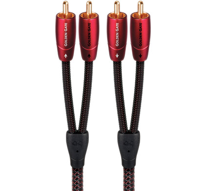 AudioQuest Golden Gate RCA - RCA Kabel 1 meter