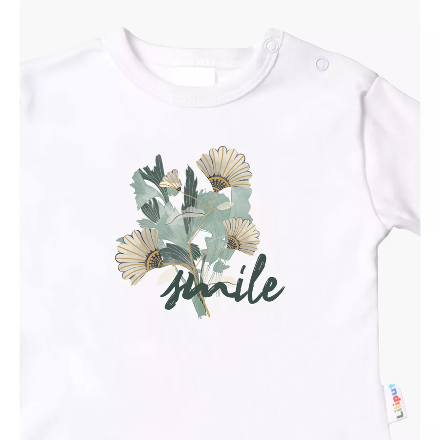 Liliput Langarmshirt Smile weiß