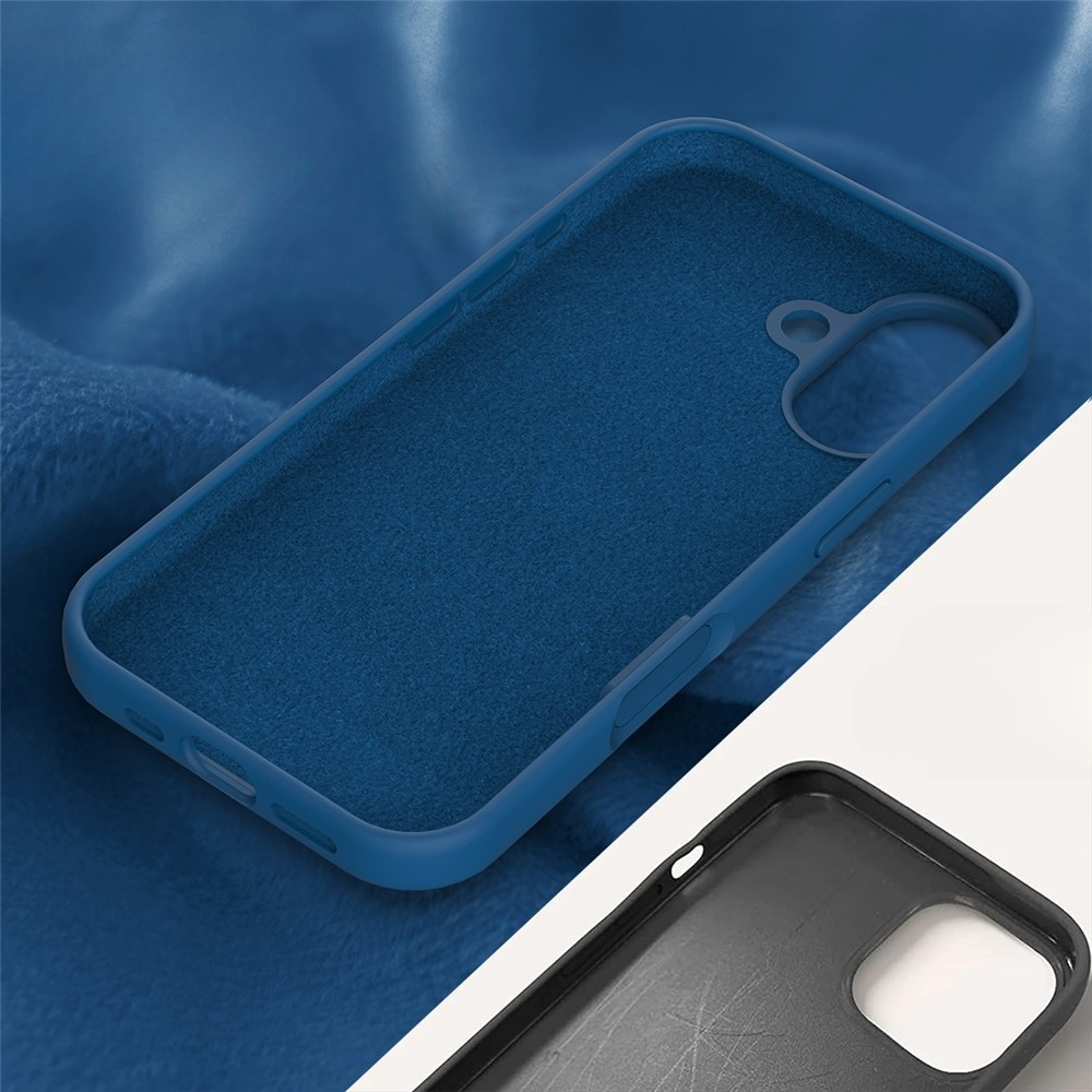 iPhone 17 Silikon Case Hülle - Blau