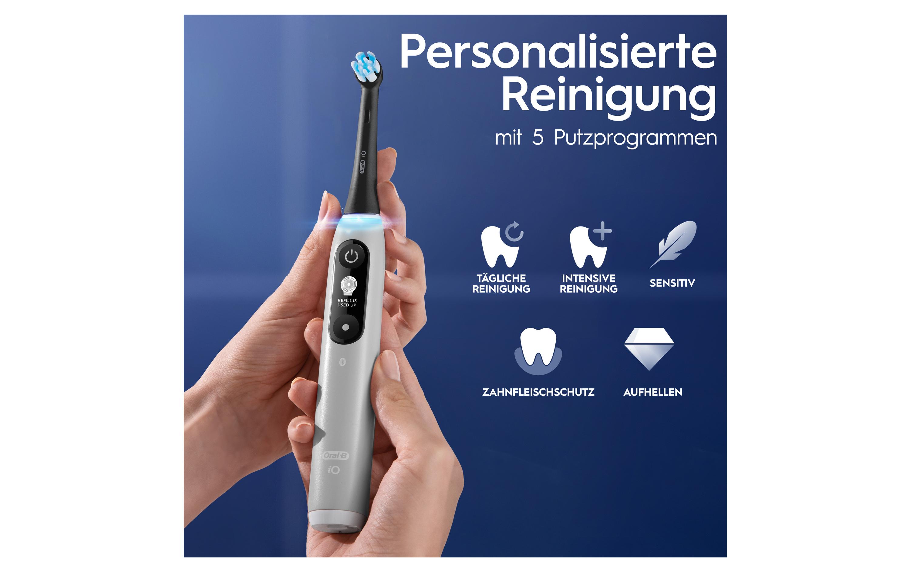Elektrische Zahnbürste iO Series6 Grey Opal<br>Rotationszahnbürste